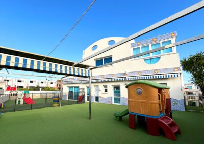 jardin escuela patio